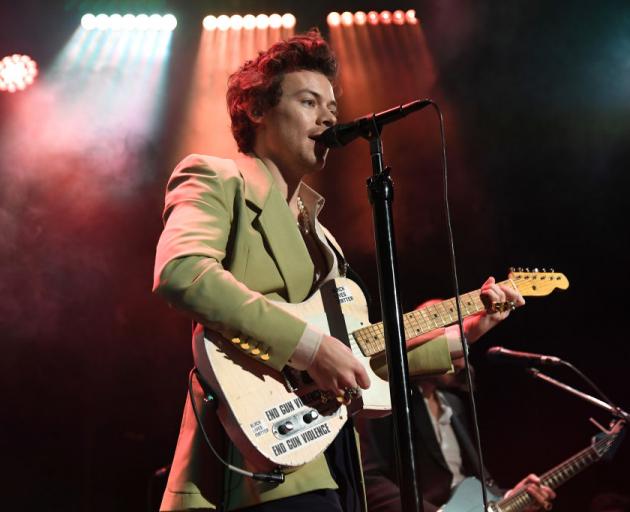 Harry Styles performs live on stage at iHeartRadio Secret Session in February this year. Photo: Getty Images