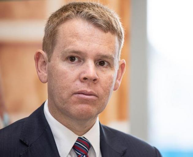 Health Minister Chris Hipkins. Photo: RNZ