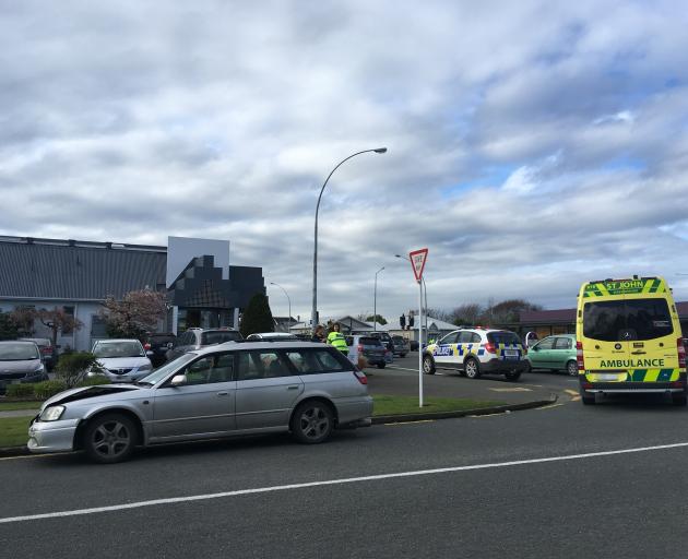 driver flees after crash in invercargill otago daily times online news