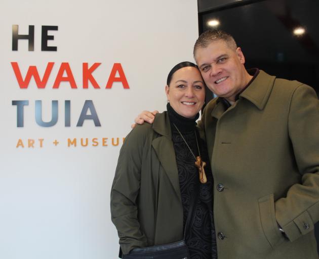 Invercargill residents Andrea Jerry Ryan and Tony Ryan were among the first people to see the...