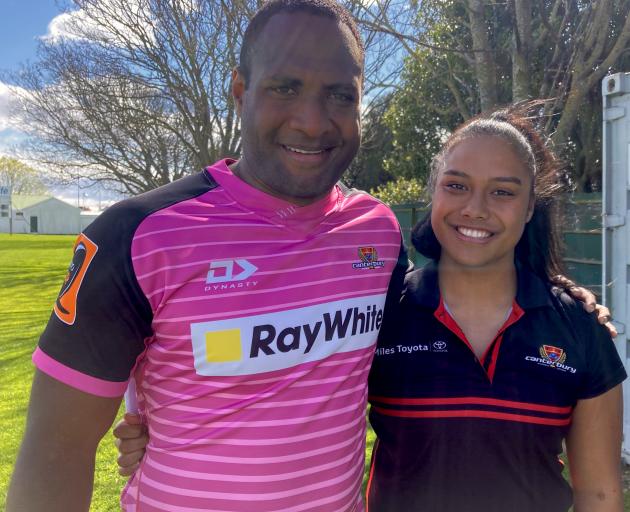 Establishing a base with partner and fellow Canterbury rugby representative, Martha Lolohea, led...