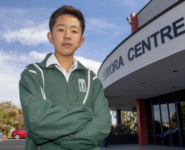 Burnside High School student Roy Zhang.