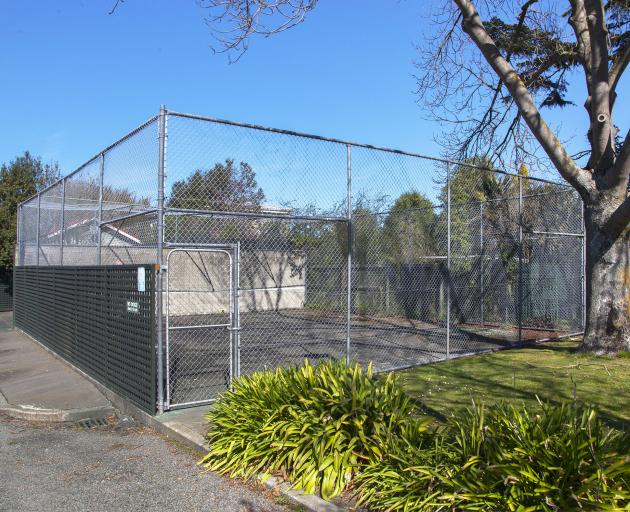 The Wilding Park volley wall has been used by many famous tennis stars including Bjorn Borg....
