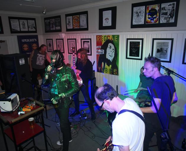 Wolfskull (above), Sewage and PSI Division play at The Crown Hotel tonight. 
PHOTOS: SUPPLIED