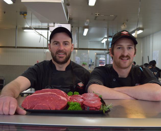 New World Gardens butchers Issac Webster (left) and Taylor Wyllie are ready for a national...