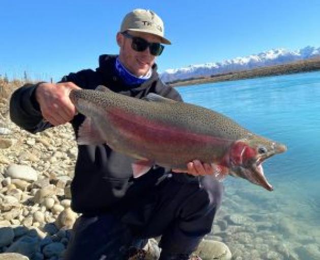 Oamarus Jacob Willets then caught it the next weekend. PHOTO: JACOBFISHINGNZ