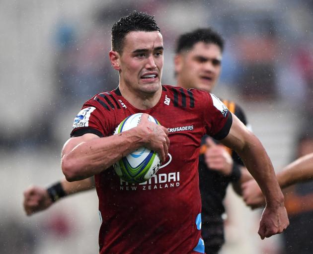 Will Jordan of the Crusaders is a new name in the All Blacks squad. Photo: Getty Images