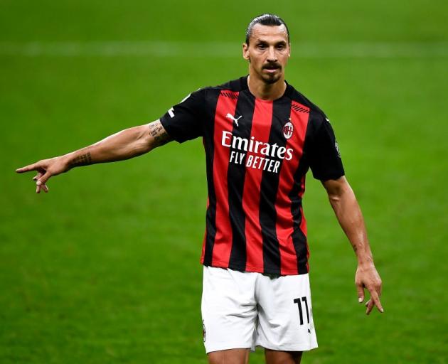 Zlatan Ibrahimovic has tested positive for Covid-19. Photo: Getty Images