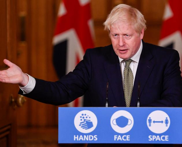 Boris Johnson: "The weeks and months ahead will continue to be difficult and will test the mettle...