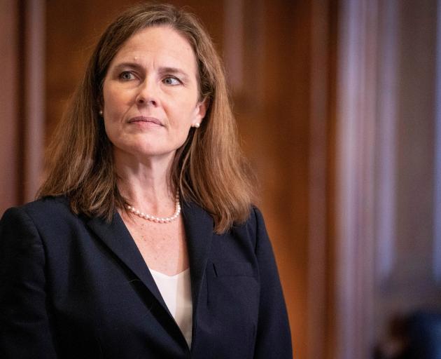 Judge Amy Coney Barrett has been confirmed to the US Supreme Court. Photo: Reuters