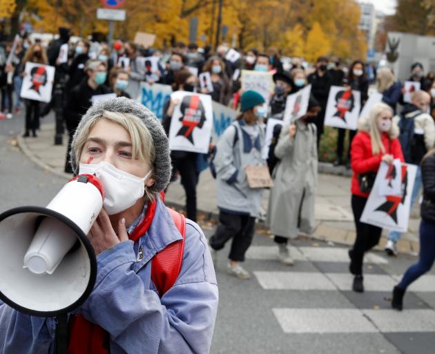 Poland has been rocked by huge demonstrations, most of them peaceful, since its top court ruled...