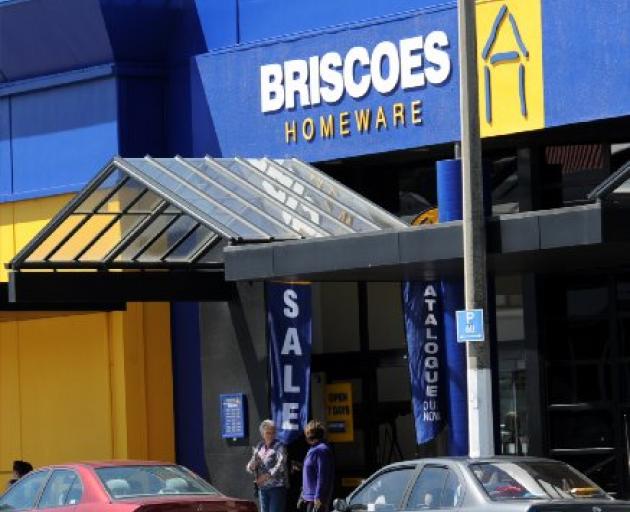 Briscoes in Dunedin. Photo: ODT