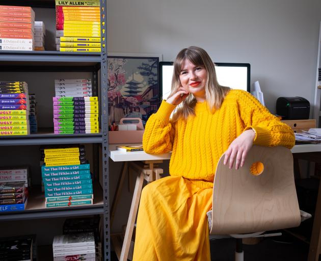 Mandy Myles, of Wanaka, was inspired to create an online bookstore during lockdown. PHOTO: JASON KELLY