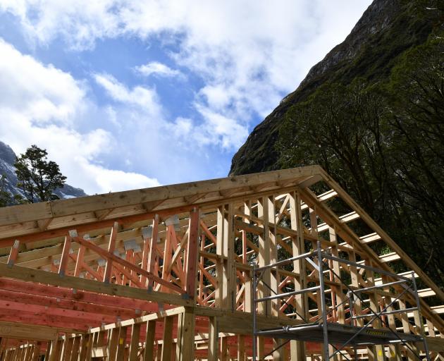 The new Mintaro Hut is on track to be open by March.