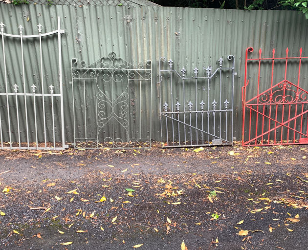 The returned gates. Photo: Supplied