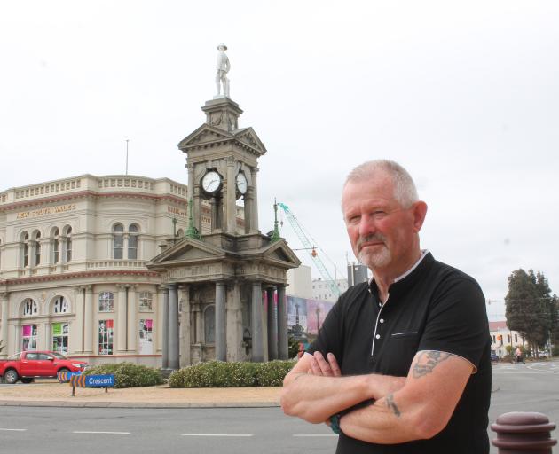 Nobby Clark stands on the corner of Dee and Tay Sts, Invercargill. Mr Clark has been selected by...