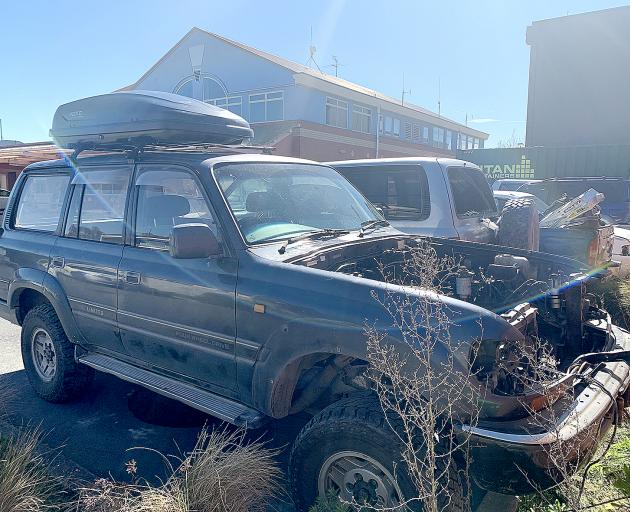 Eight stolen Toyota Land Cruisers and Hiluxs were recovered during the police raids. Photo:...