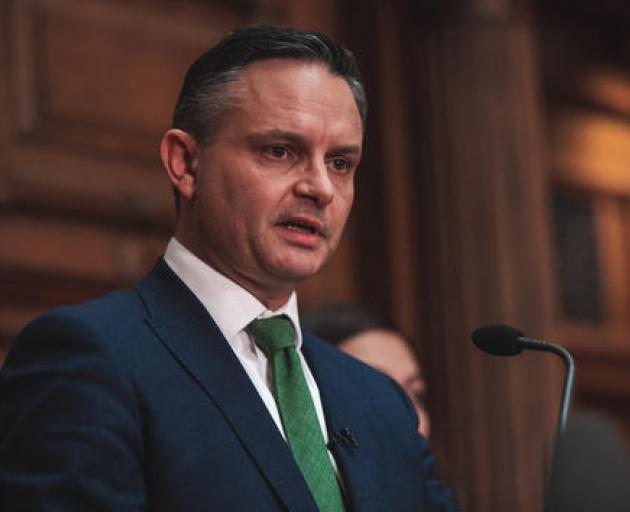 Green Party co-leader James Shaw. Photo: RNZ