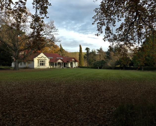 The Oamaru stone homestead replaced the station’s original wooden house and was completed in two...