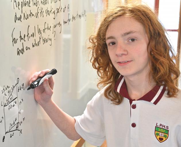 Logan Park High School pupil Aubrey Alsop Mackie has achieved the top mark in New Zealand for the...