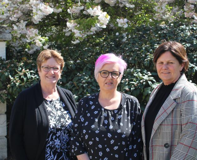 North Otago women (from left) Sue Fraser, Raelene Guthrie and Belinda Spivey have set up a...