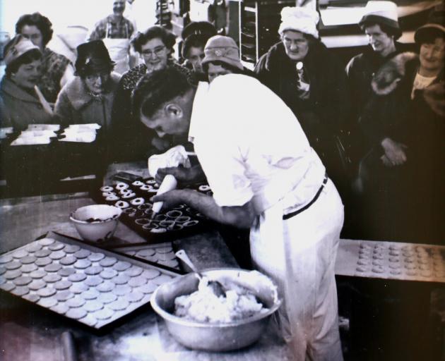 A tour group watches Kevin Greaney working at Peter Pan Bakery and Cafe. PHOTO: SUPPLIED A tour group watches Kevin Greaney working at Peter Pan Bakery and Cafe. PHOTO: SUPPLIED