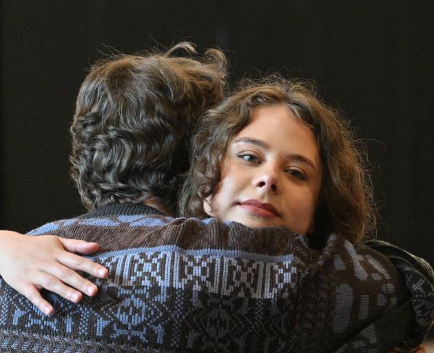 Current Otago University Students’ Association president Jack Manning congratulates future...