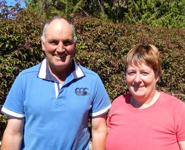 West Otago farmers Richard and Kerry France. PHOTO: SUPPLIED