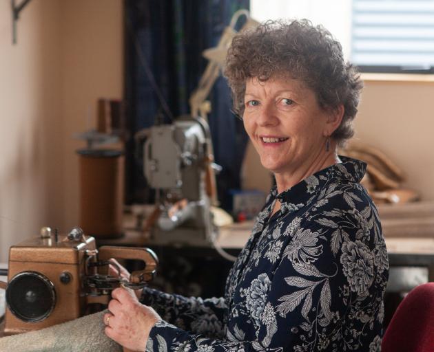 In 2018 Rachel Caswell bought sewing equipment and set up a studio making sheepskin slippers out...