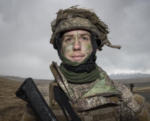 New Zealand Army reservist Rebecca McNaughton is enjoying the challenge of having twin careers,...