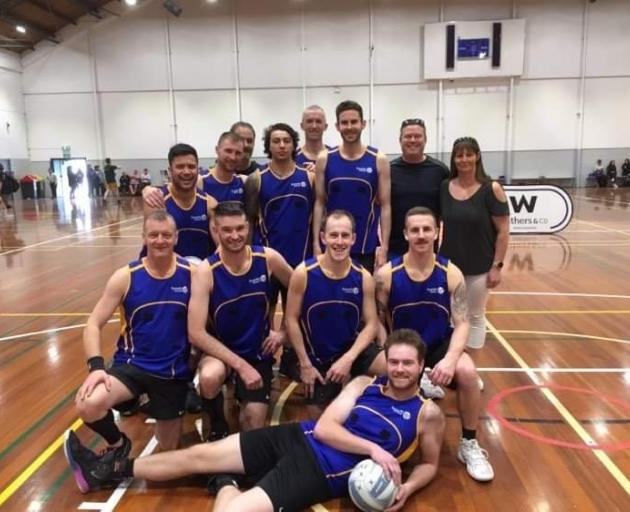 The Dunedin men’s netball team competed in the South Island championship in Christchurch earlier...