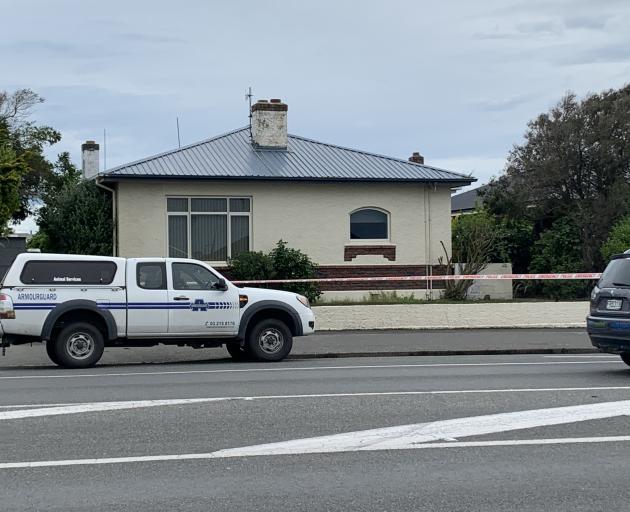 A property near the intersection of Tay and Bamborough Sts is being investigated by police...