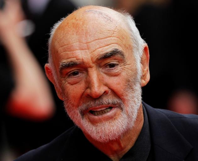 Tall and handsome, with a throaty voice to match a sometimes crusty personality,  Sean Connery...