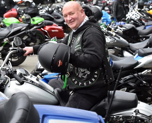 Garry McLennan is one of the organisers of a Riders Against Teen Suicide (Rats) motorcycle run,...