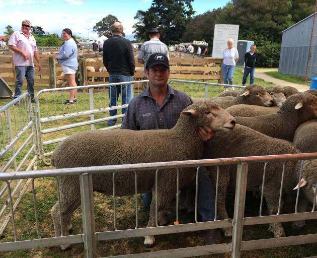 New Zealand Corriedale Council president Mark Sidey, of Waipara, was thrilled to win the council...