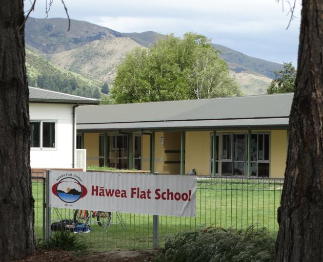 Hawea Flat Primary School waiting for new classrooms. PHOTO: MARK PRICE