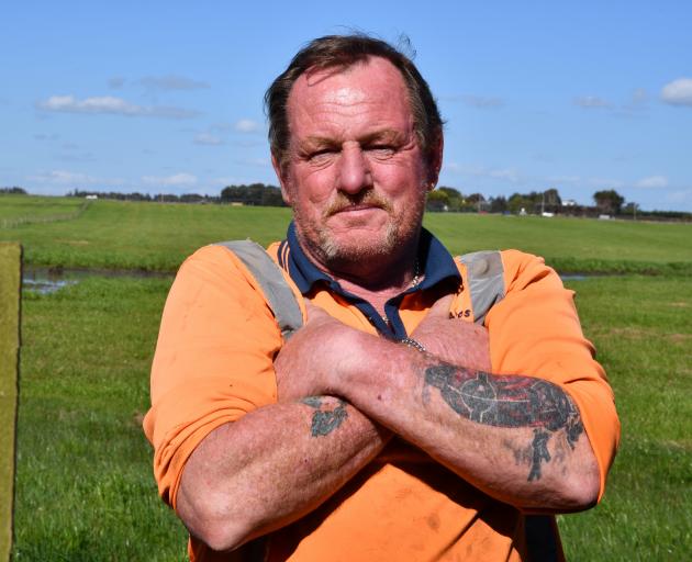 Regent St resident Wayne Hamlin is sad to learn the green fields behind his house will be...