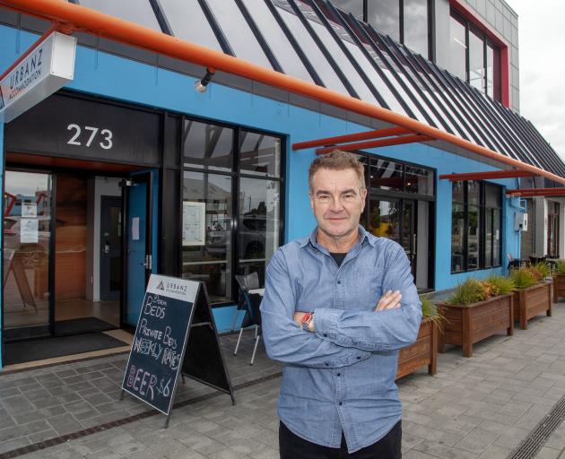Urbanz Accommodation Christchurch co-owner Paul Crooks. Photo: Geoff Sloan