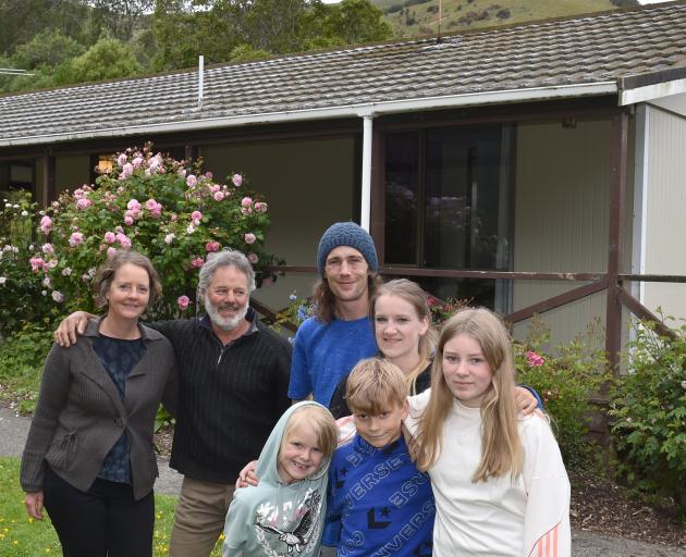 Annabel and Martin Rutherford (left) have lent a home to Josh Moffitt and Alice Hudson and their...