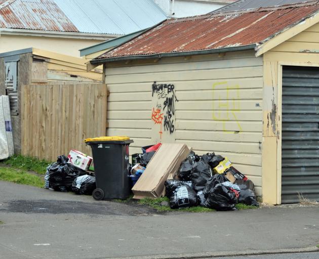 The building up of rubbish on private property is an issue over which the council may soon have...