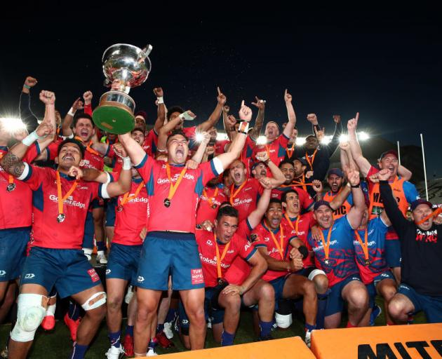 Tasman beat Auckland in the final of this year's Mitre 10 Cup. Photo: Getty Images