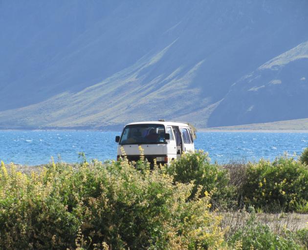 Fewer freedom campers have received infringement notices, councils say. PHOTO: ODT FILES