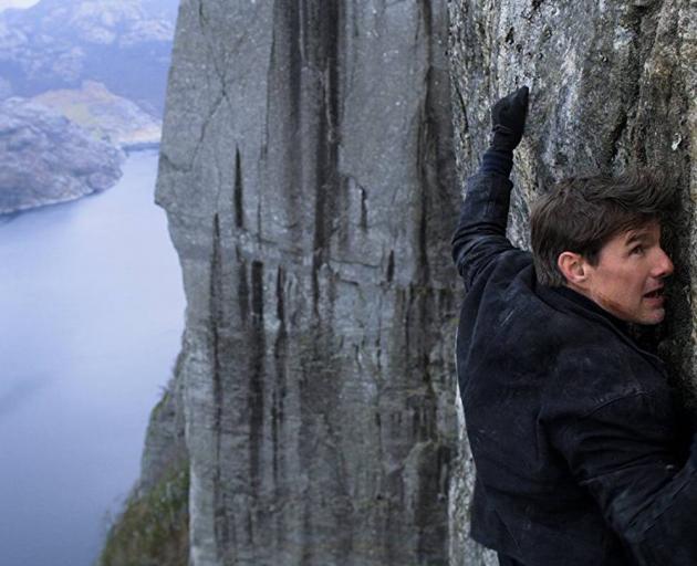 Another daring stunt from Tom Cruise in Mission: Impossible - Fallout which filmed in Queenstown....