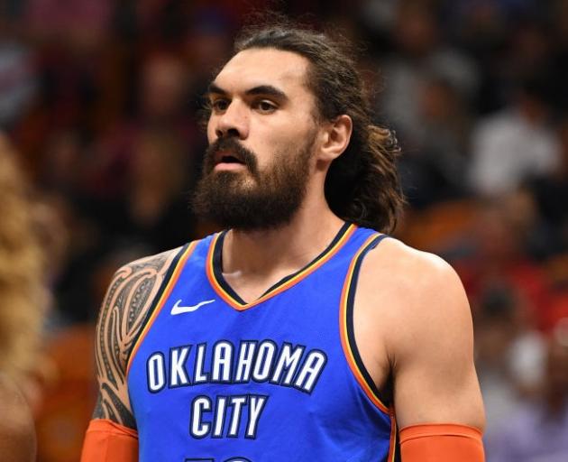 Steve Adams is leaving Oklahoma City Thunder after seven years. Photo: Getty Images 
