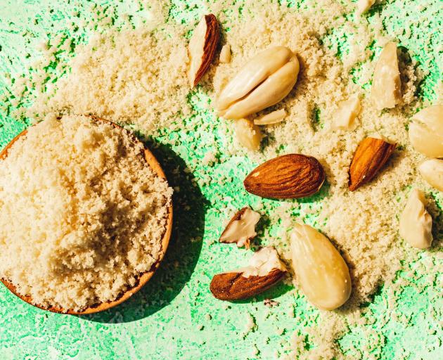 Almond flour is made from ground almonds and is gluten free.
PHOTO: GETTY IMAGES