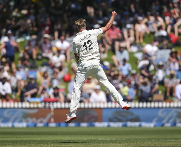 Black Caps bowler Kyle Jamieson tore through the West Indies line-up, claiming his second five...