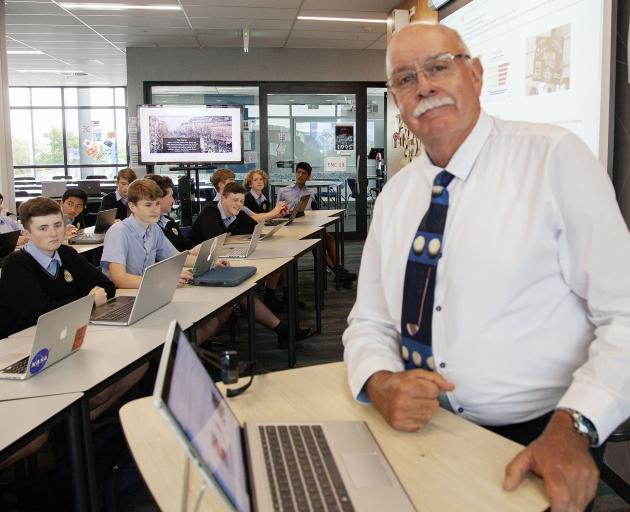 Career-long teacher Steve Garland ends his 42-year long tenure at Shirley Boys' High School this...