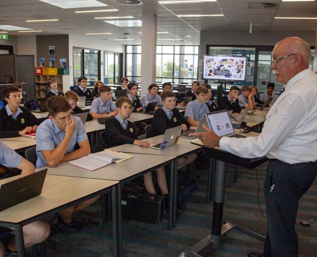 Career-long teacher Steve Garland ends his 42-year long tenure at Shirley Boys' High School next...