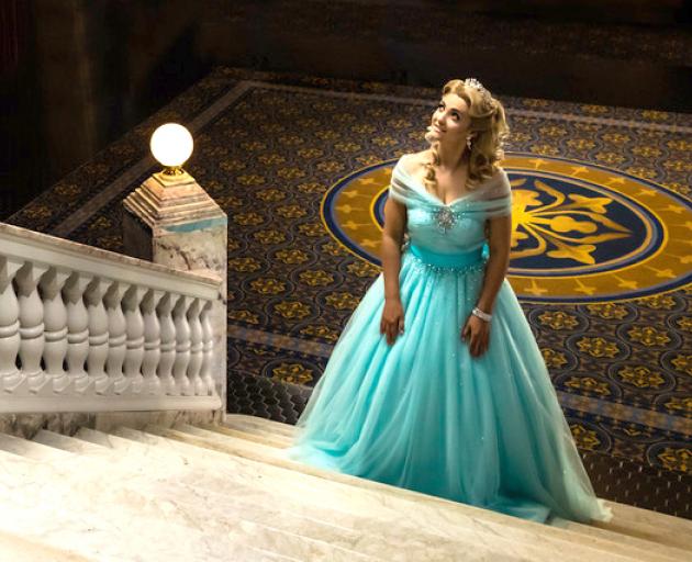 What Now television presenter Erin Wells stars as Cinderella in a Christchurch-angled pantomime...