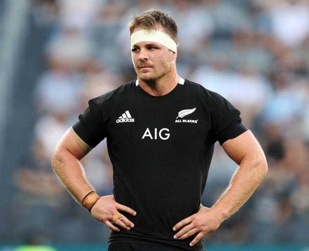 All Blacks captain Sam Cane during Saturday's loss to Argentina. Photo: Getty Images